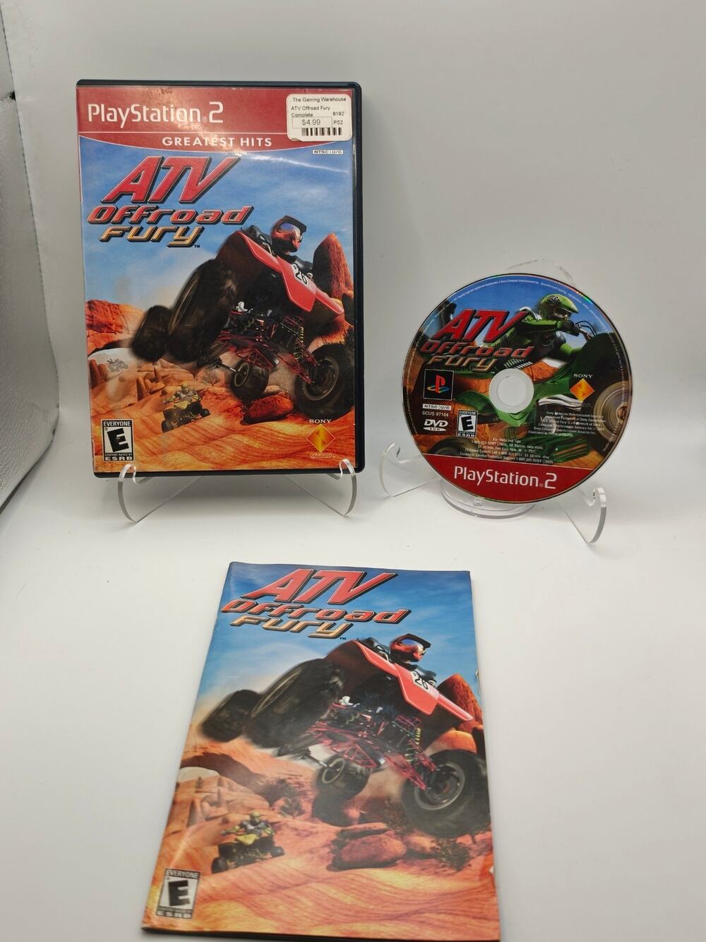 ATV Offroad Fury PS2 Greatest Hits CIB Complete Tested